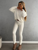 Sweter MALIBU AUTUMN – ecru