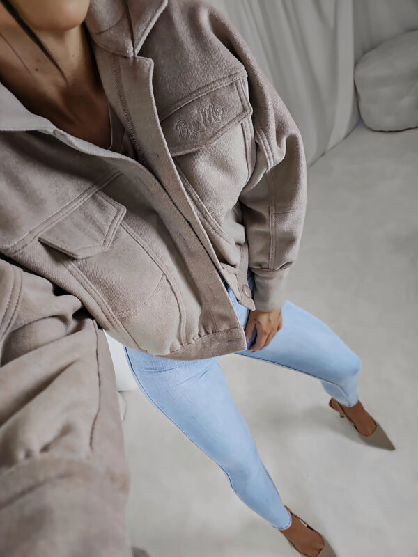 Kurtka MODERN – mokka