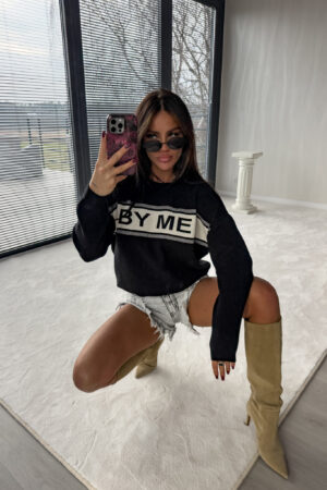 Sweter CR By Me - czarny