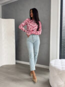 Jeansy MOM FIT LOWE – jeansowe