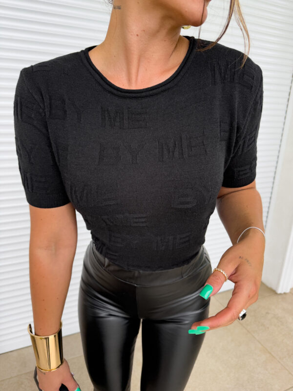 Sweter PARIS SUMMER - czarny