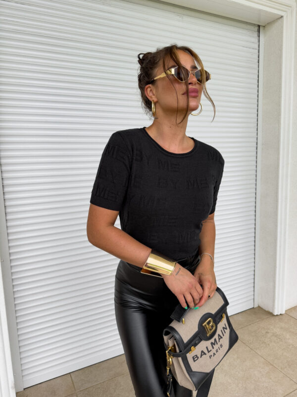 Sweter PARIS SUMMER - czarny
