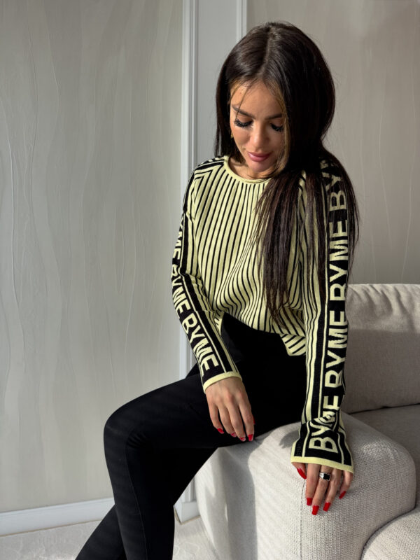 Sweter GABENA - bananowy