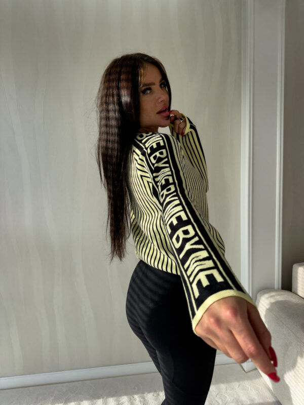 Sweter GABENA - bananowy