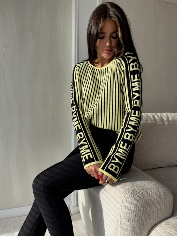 Sweter GABENA - bananowy