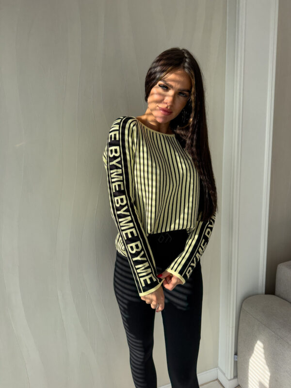 Sweter GABENA - bananowy