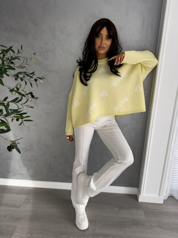 Sweter ZARRA By Me – bananowy