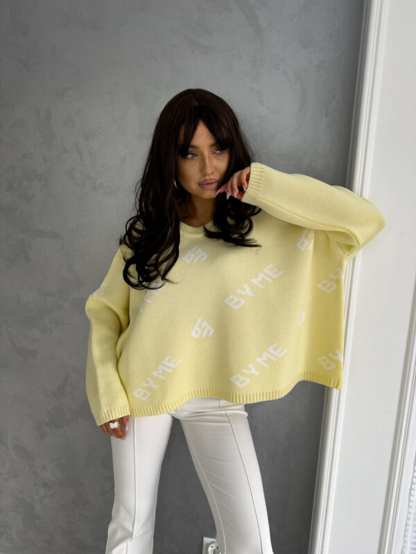 Sweter ZARRA By Me – bananowy