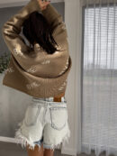 Sweter ZARRA By Me – ciemny beż