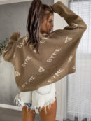 Sweter ZARRA By Me – ciemny beż