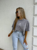 T-shirt MARBLE - szary