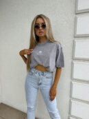 T-shirt MARBLE - szary