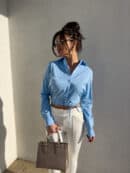 Koszula GLAM – niebieska