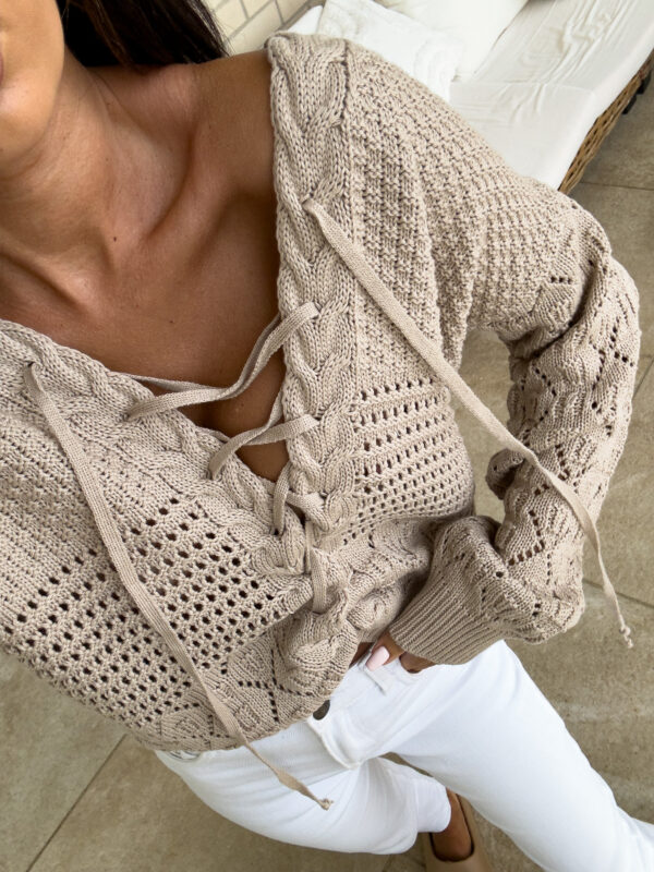 Sweter SUNNY – beżowy