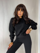 Sweter NERYS – czarny