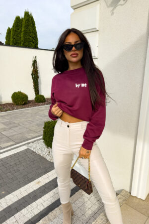 Bluza AVENUE – bordowa