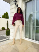 Bluza AVENUE – bordowa