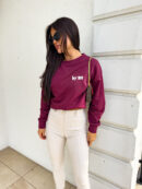 Bluza AVENUE – bordowa