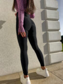 Legginsy FIT logo - czarne