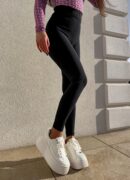 Legginsy FIT logo - czarne