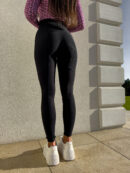 Legginsy FIT logo - czarne