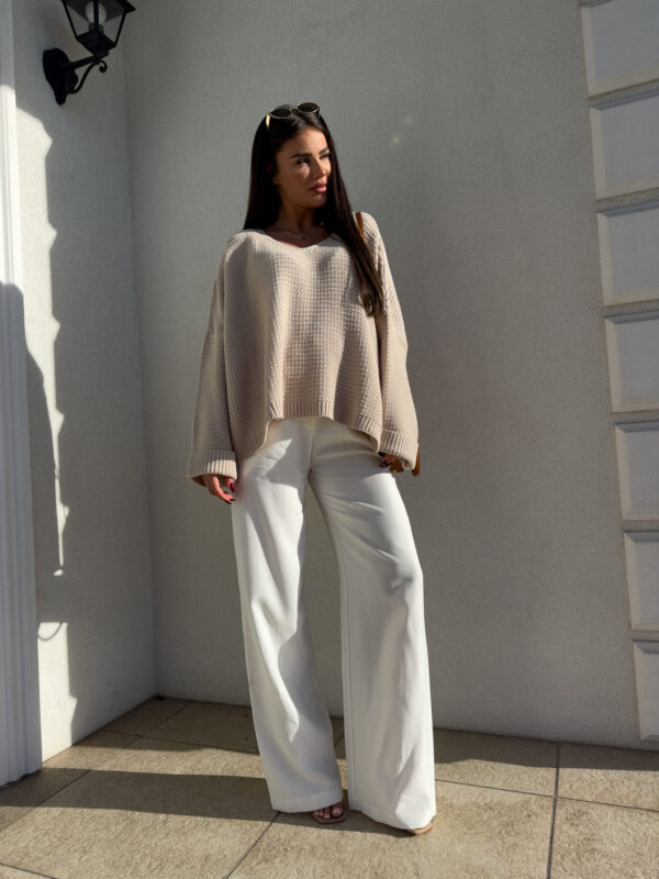Sweter OLENA - beżowy