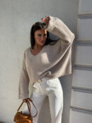 Sweter OLENA - beżowy