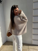 Sweter OLENA - beżowy