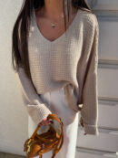 Sweter OLENA - beżowy