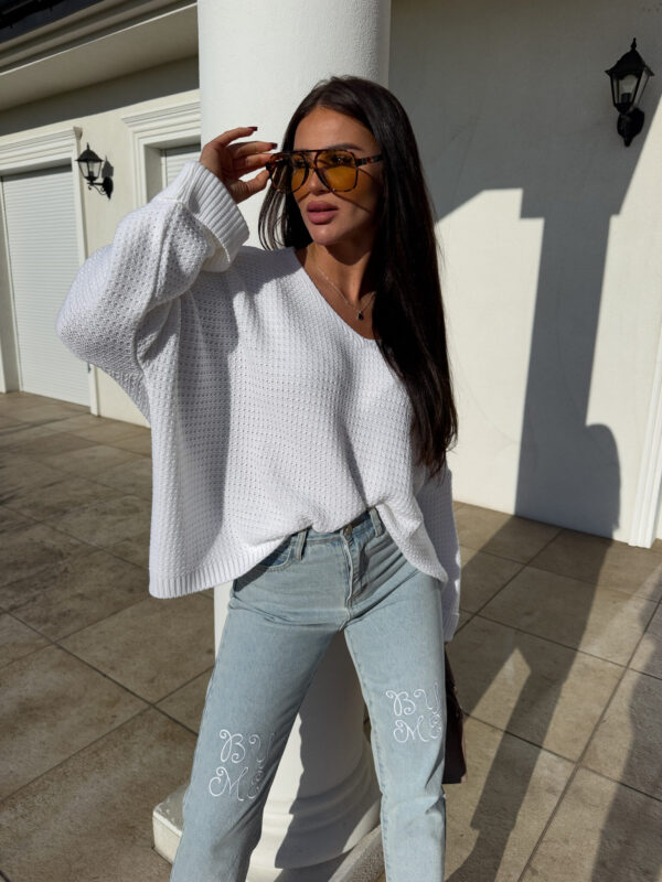Sweter OLENA - ecru