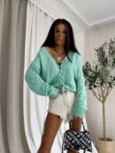 Sweter SUNNY – miętowy