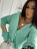 Sweter SUNNY – miętowy