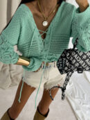 Sweter SUNNY – miętowy