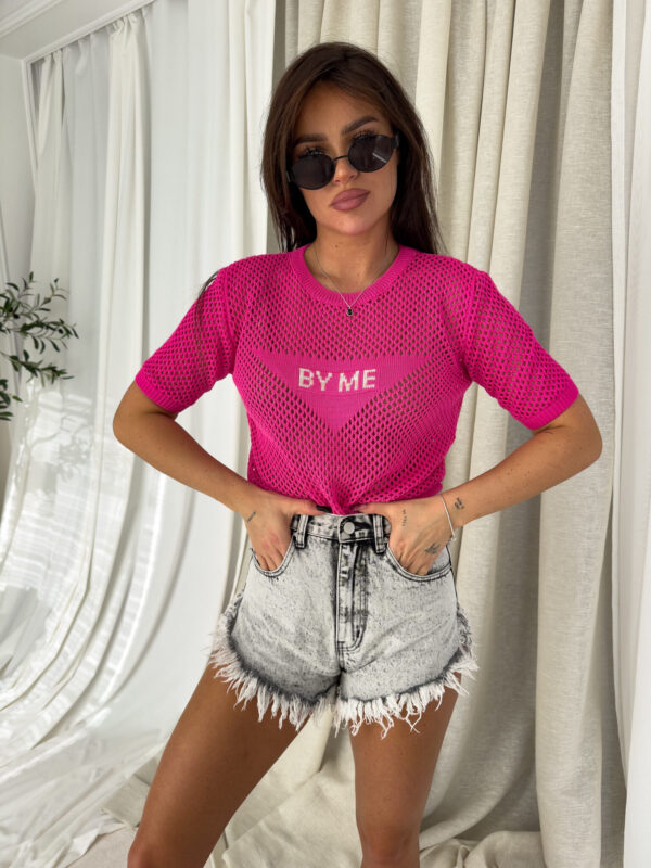 Sweter FOCUS – fuksja