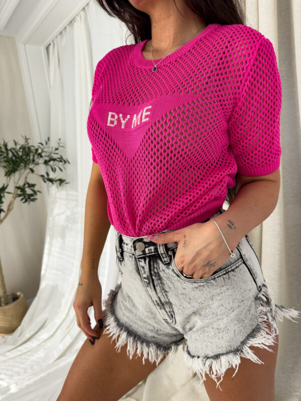 Sweter FOCUS – fuksja