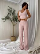 Komplet SAMIRA - pudrowy róż