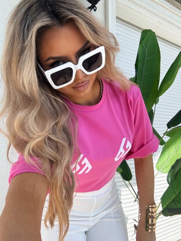T-shirt DUO – fuksja