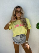 T-shirt MAZII - cytrynowy
