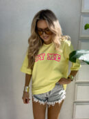 T-shirt MAZII - cytrynowy