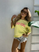 T-shirt MAZII - cytrynowy