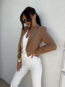 Marynarka SLIM - camel