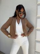 Marynarka SLIM - camel