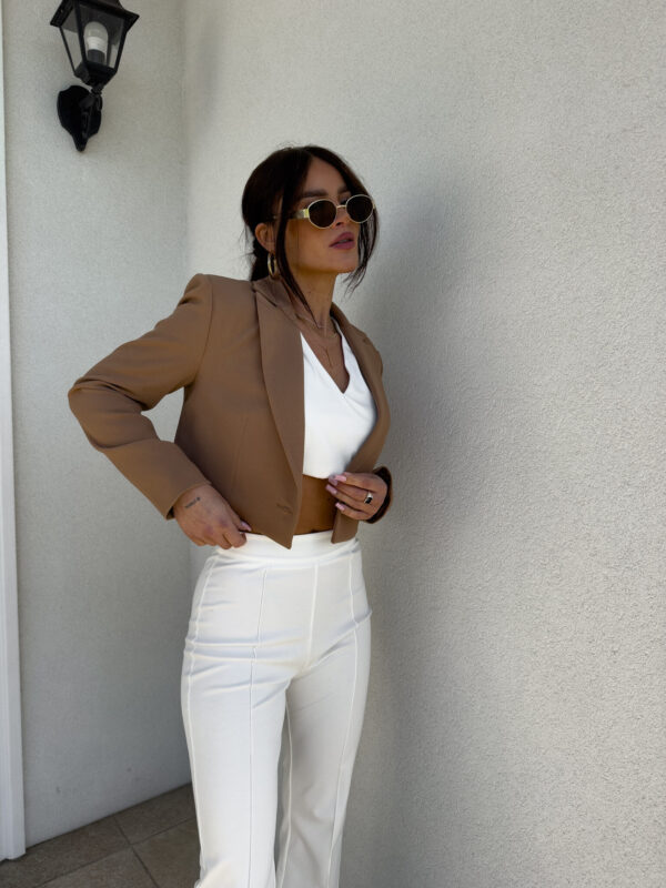 Marynarka SLIM - camel
