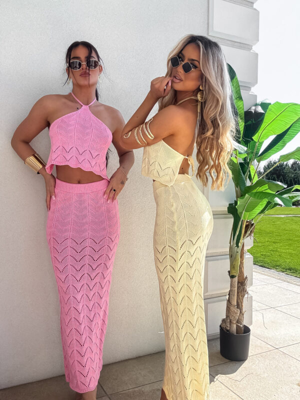 Komplet MARBELLA - bananowy