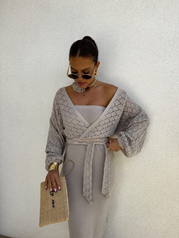 Kimono AMEIRO - taupe