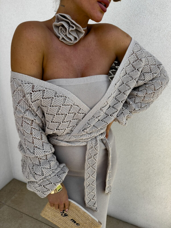 Kimono AMEIRO - taupe