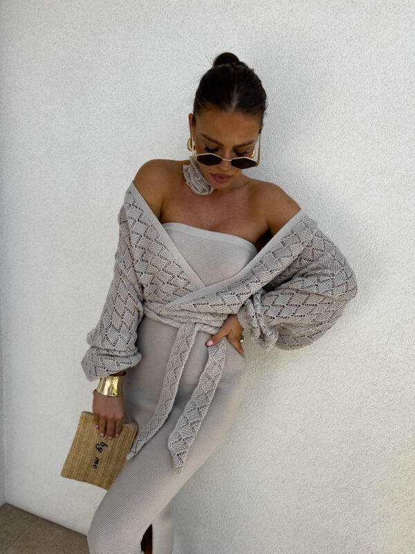Kimono AMEIRO - taupe