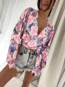 Bluzka KAIRA print – piwonia