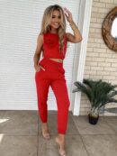 Komplet DELANI ROSE – czerwony