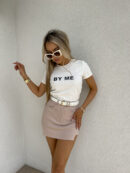 T-shirt GLAMOROUS - ecru